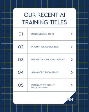 AI training titles