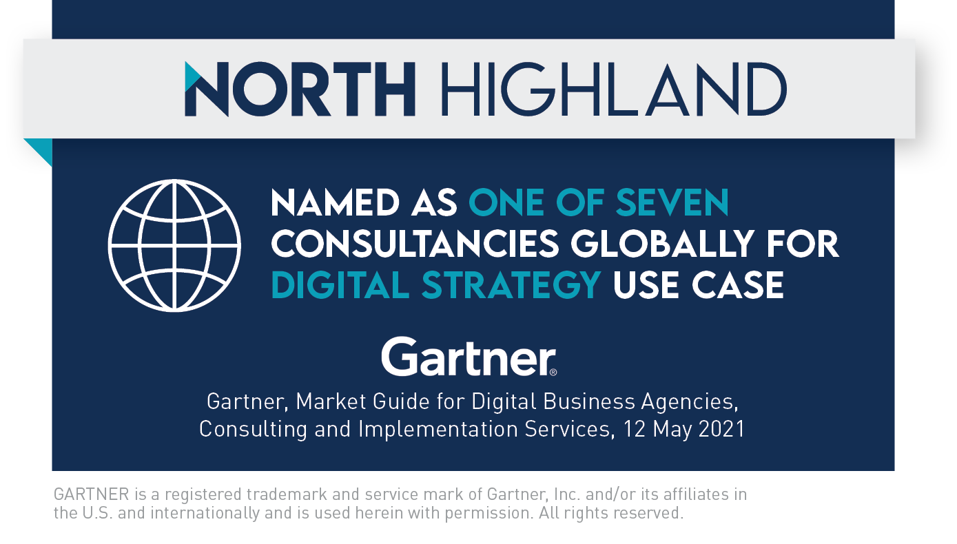 Gartner_North Highland Digital Accolade Badge